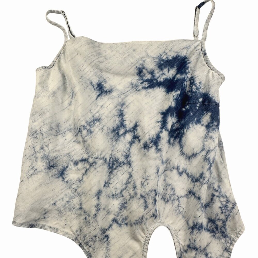 Bella Dahl Women's Blouse Bias Cowl Neck Tie up Cami Top Cloud Wash Sz S - Picture 10 of 10